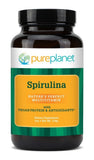 Pure Planet Spiruline en poudre — emballage compact 113 g, riche en protéines végétales pour smoothies quotidiens.