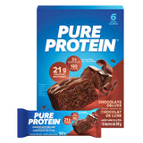 Pure Protein : emballage-barre chocolat 50 g, collation pratique.