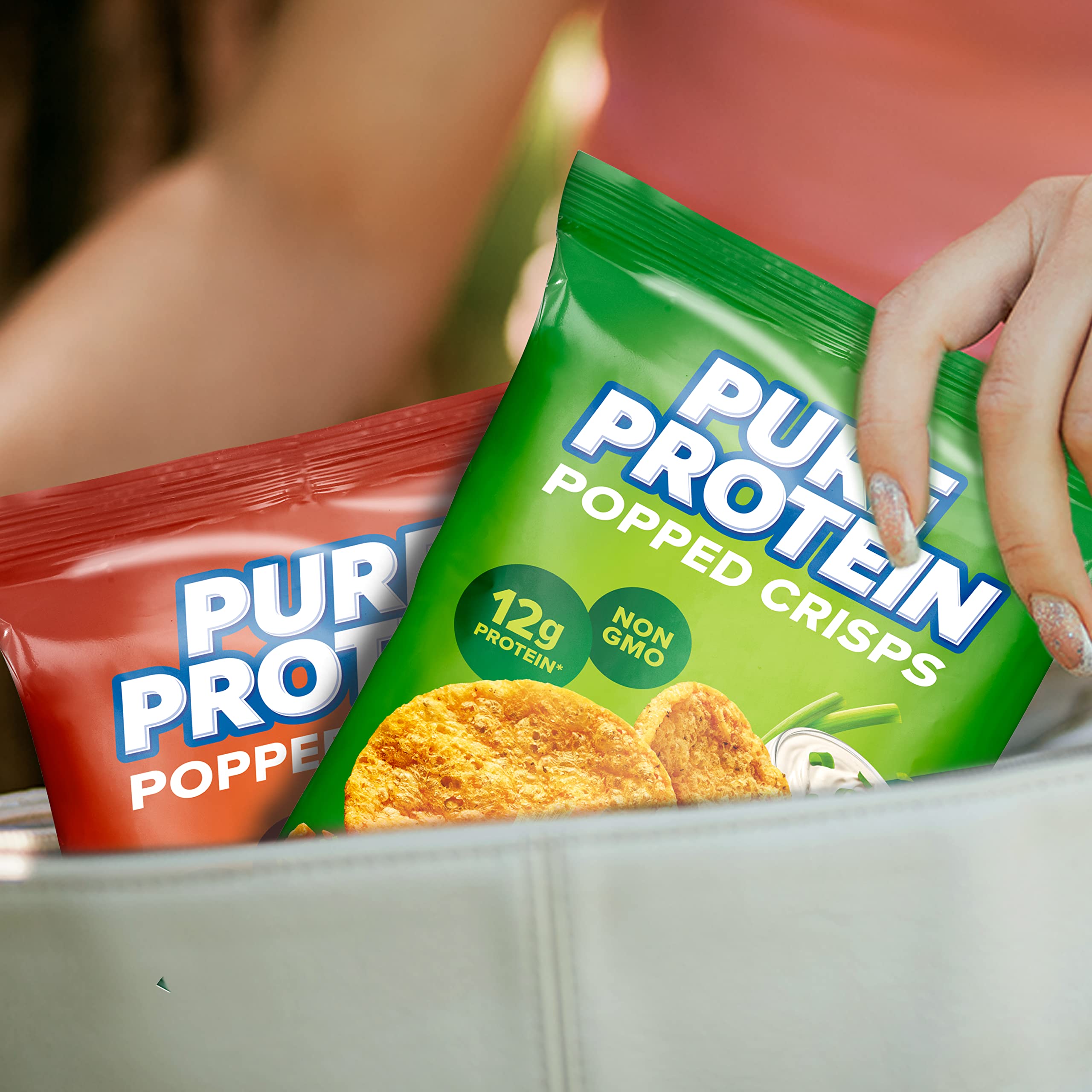Pure Protein Popped Crisps usage quotidien avant ou après le sport.