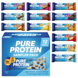 Pack Pure Protein Variété de 12 barres prêt à emporter et à apprécier partout.