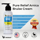 Pure Relief Arnica – Ingrédients naturels et soutien cutane apres une blessure mineure.
