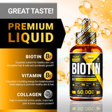 Bouteille Pure Research Biotine et Collagène – format pratique pour routine beauté.