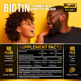 Étiquette Pure Research – présentation propre et lisible du produit.
