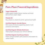 Pure Synergy D3 K2 Complex – dosage quotidien facile et efficace.