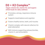 Pure Synergy D3 K2 Complex – extrait vegan de D3 et K2 MK-7.