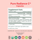 Pure Synergy Pure Radiance C, capsules faciles à avaler pour une routine quotidienne.