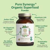 PURE SYNERGY: scoop-de-poudre, prise rapide de nutriments essentiels pour un coup de boost.