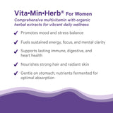 PURE SYNERGY Vita-Min-Herb femmes — dosage quotidien pratique pour le soutien nutritionnel