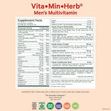 Pure Synergy Vita-Min-Herb : Comprimés faciles à avaler pour énergie et vitalité