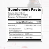 Pure Therapro Rx B12 méthylée, forme avancée, potentiellement utile pour l'énergie.