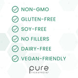 Pure TheraPro Rx Bio Bore — emballage durable facilitant le recyclage.