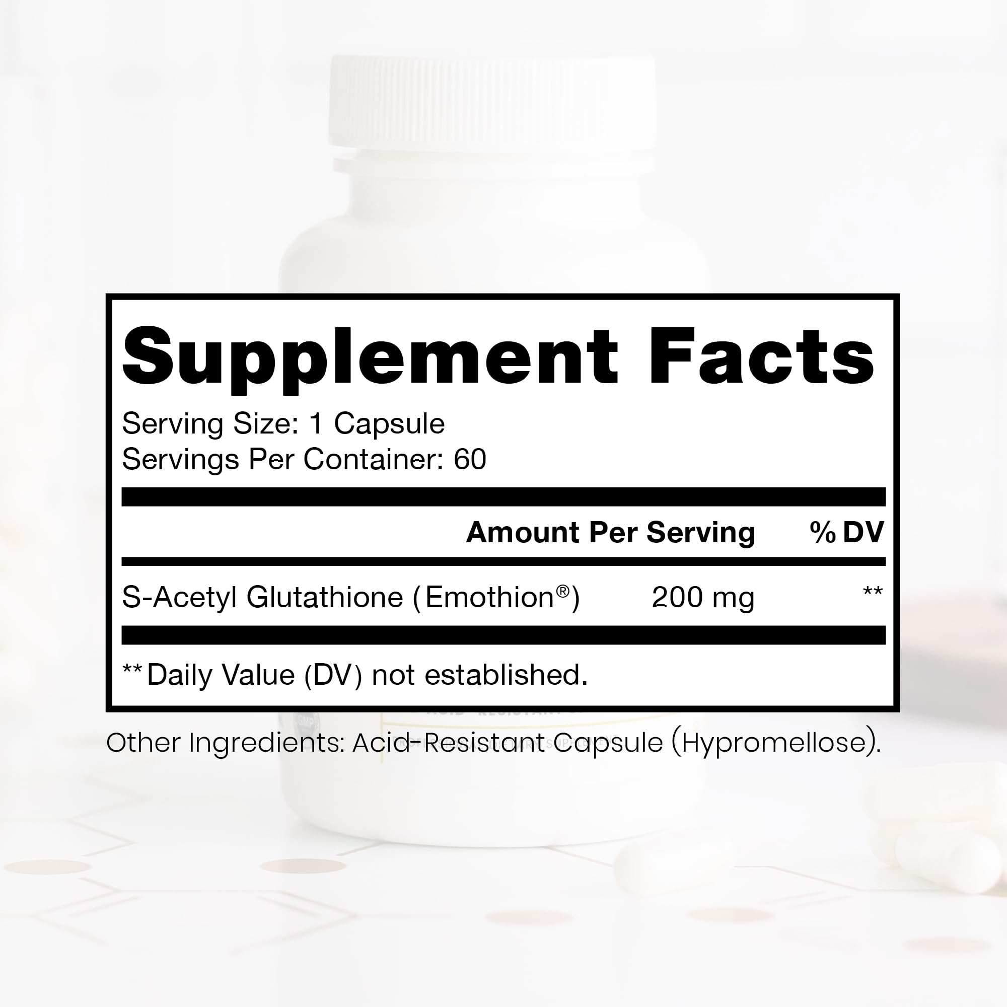 Capsules DRcaps résistantes à l'acide préservent l'efficacité du Pure Therapro Rx