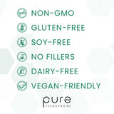 Pure TheraPro Rx capsules versees dans une main, geste pratique.