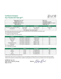 Pure Therapro Rx Elite IgG, notice et gélules prêtes pour routine quotidienne.