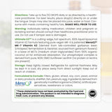 Etiquette Pure Therapro Rx K2 liposomale, informations claires sur le produit.