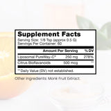 Étiquette brevetée PureWay Vegan sur Pure Therapro Rx, logo et mentions sans OGM.