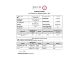 Formule vegan Pure Therapro Rx adaptée à un mode de vie sans produits animaux.