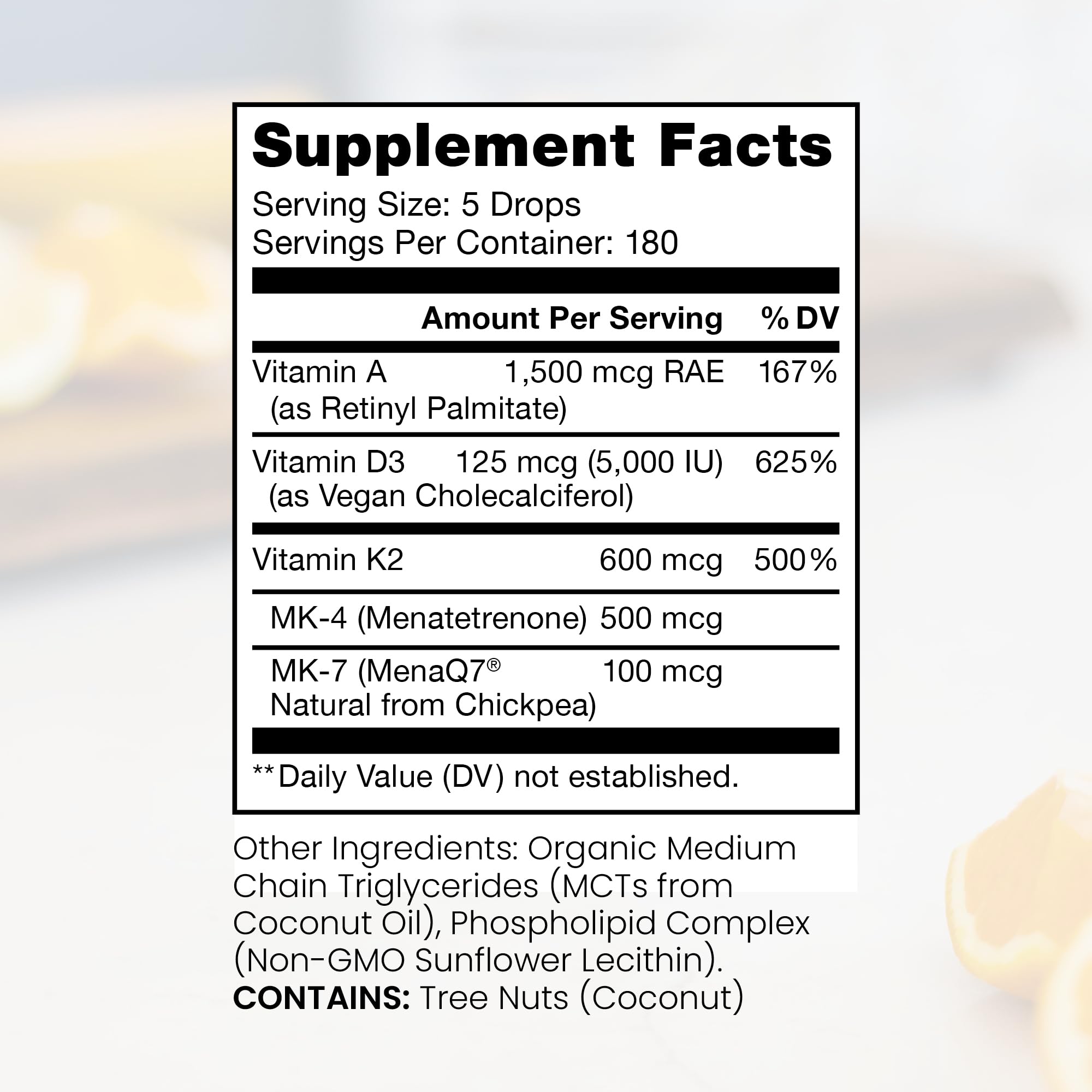 Gouttes liposomales D3 vegan pour absorption améliorée et énergie potentielle.