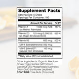 Gouttes liposomales D3 vegan pour absorption améliorée et énergie potentielle.