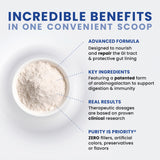 Pure Therapro Rx Leaky Gut Defense, L-Glutamine nourrissant la paroi GI.