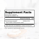 Pure TheraPro Rx bouteille ouverte montrant les capsules, utilisation quotidienne possible.