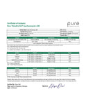 Pure TheraPro Rx sceau fabrique aux Etats-Unis sur l emballage.