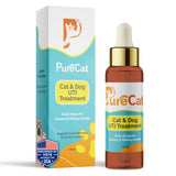 PureCat UTI Gouttes – flacon-doseur pour une administration facile et pratique.