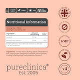 Pureclinica Lycopène – étiquette claire et informations utiles.