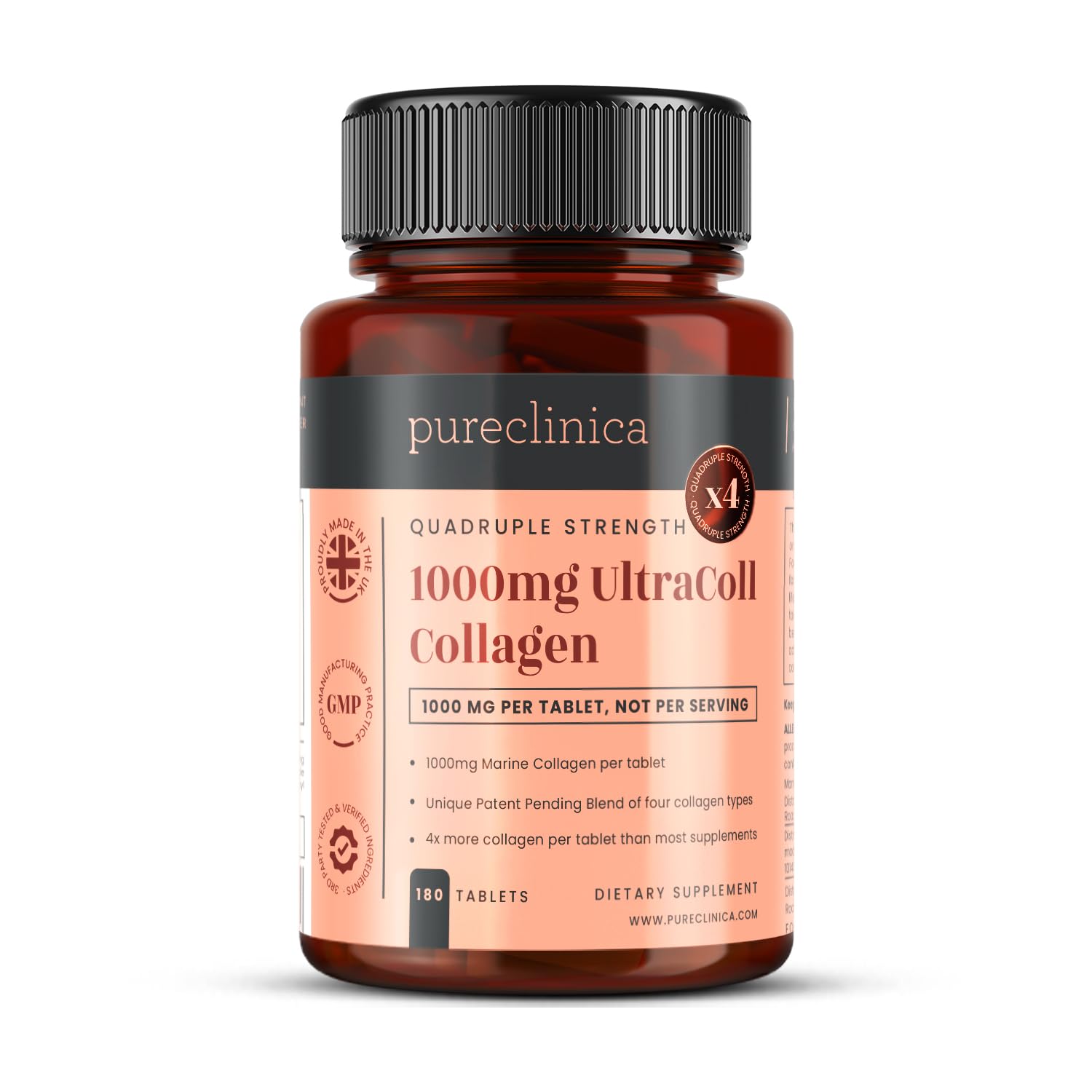 PureClinica UltraColl Collagène Marin emballage pratique pour économies potentielles