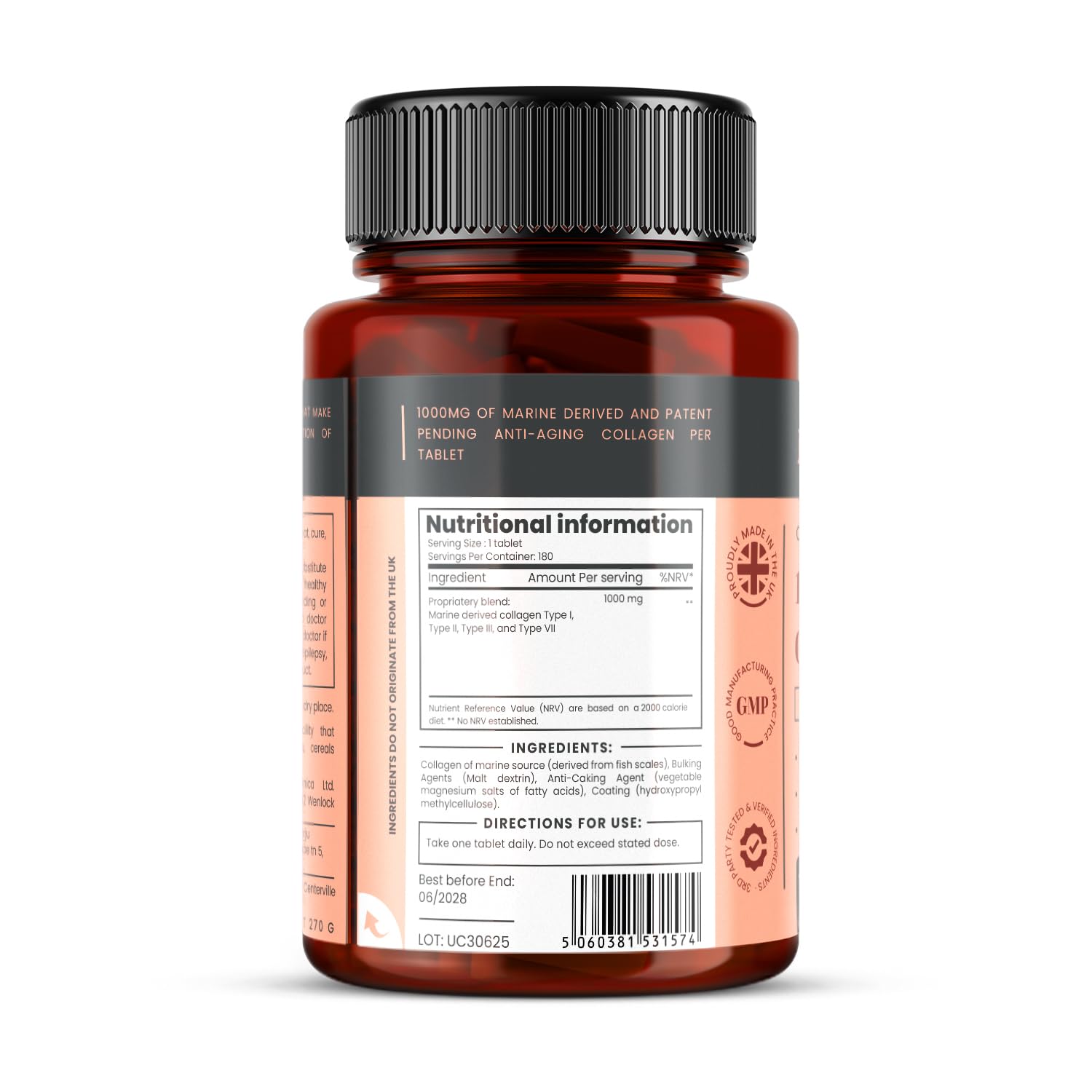 PureClinica UltraColl Collagène Marin comprimés ensemble, apport quotidien pratique