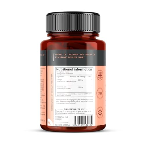 Tablettes PureClinica UltraColl en gros plan, faciles à prendre au quotidien.