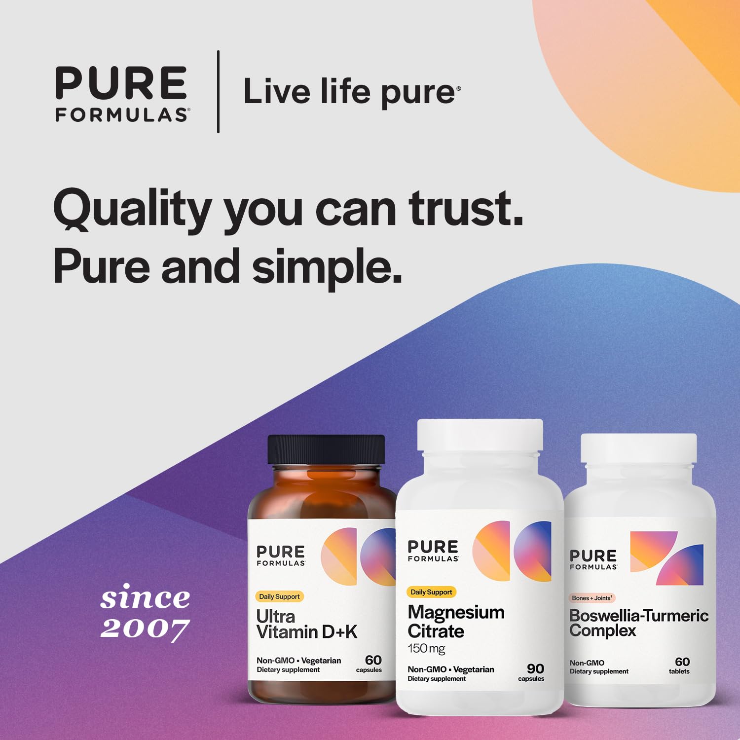 PureFormulas Magnésium citrate – ingrédients simples sans additifs artificiels pour votre routine