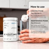 Puregen Labs Créatine, usage quotidien pratique après l'entraînement.
