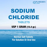 Dissoudre dans eau distillée 120 ml pour solution isotonique Puregen