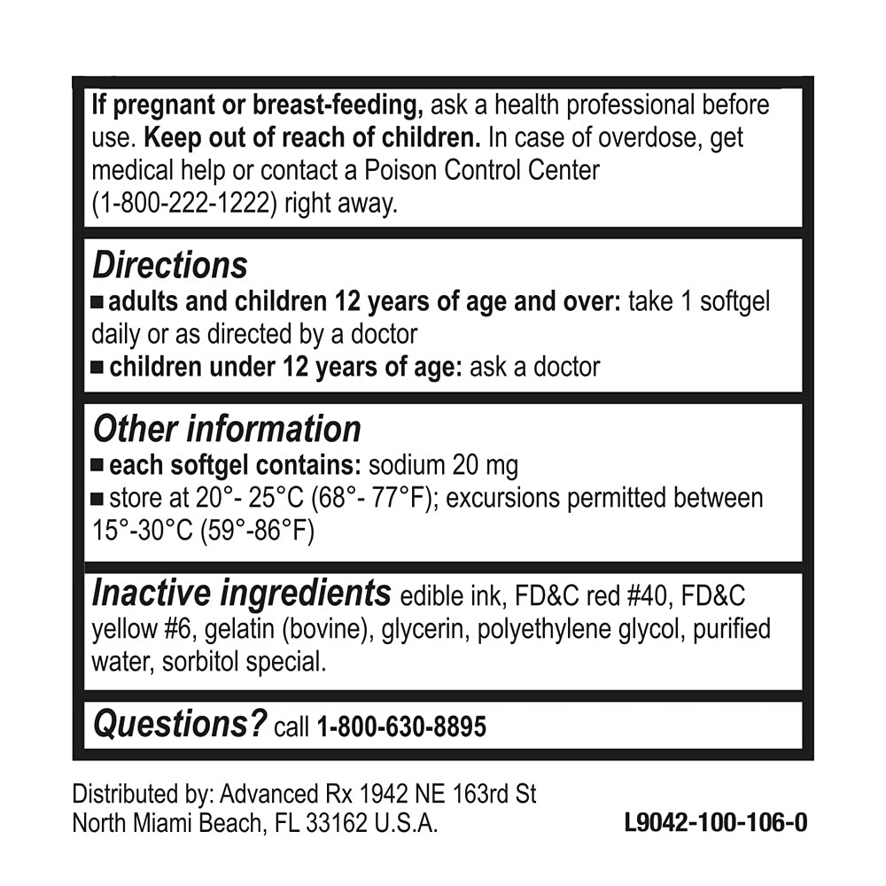 Boîte Puregen Labs, emballage clair et dosage 250 mg.