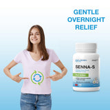 Puregen Labs Senna-S flacon-compact, idéale pour les voyages.