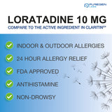 Puregen Labs Tablettes sans somnolence, prise diurne possible sans fatigue.