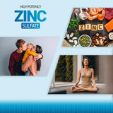 Puregen Labs Zinc 220 mg – comprimé: soutien potentiel de la peau et du collagène.