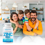 Puregen Labs Zinc 220 mg – usage quotidien: pratique et portable.