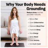 PureGrounding Tapis d’ancrage équilibre de l’humeur pour une journée plus calme.