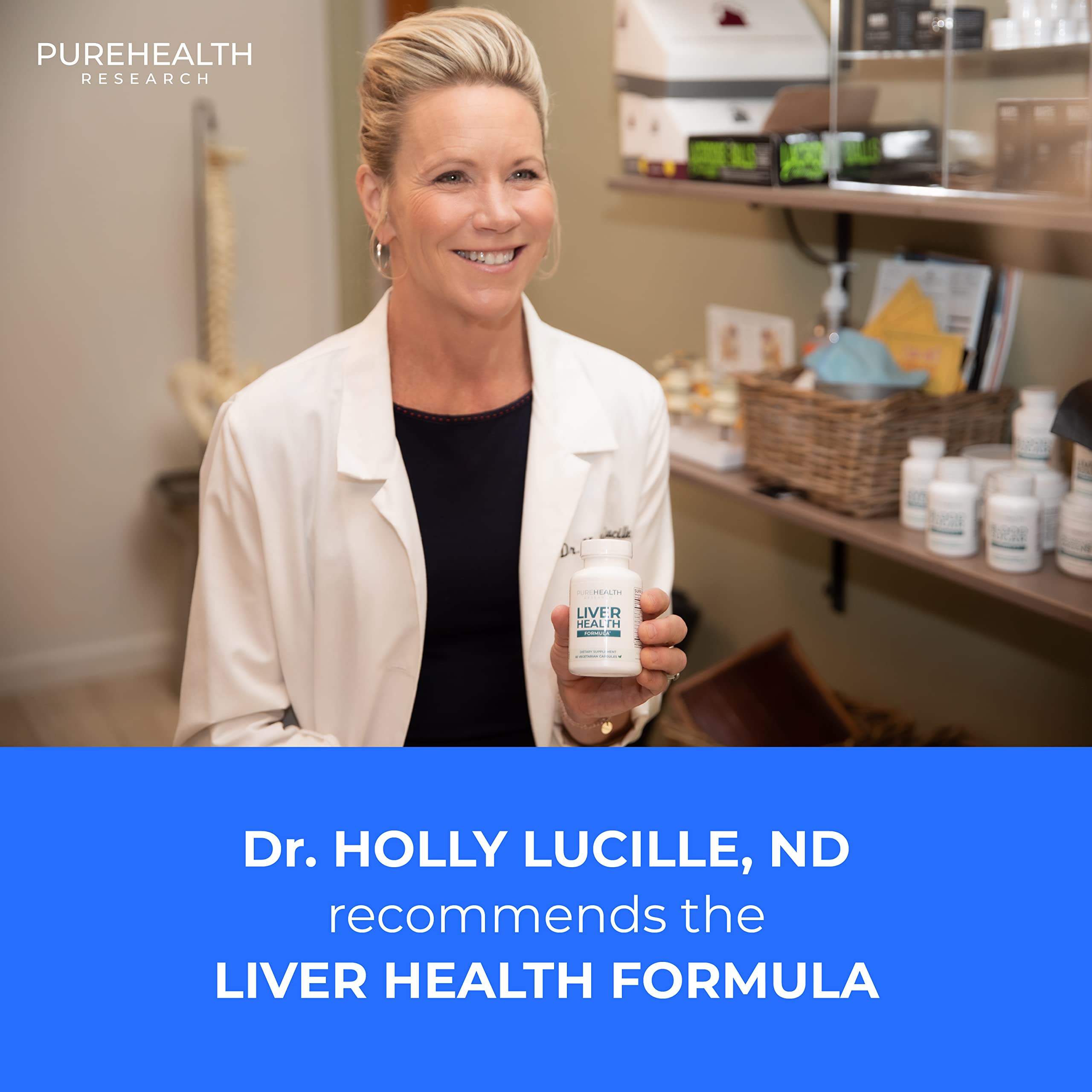 PureHealth Research - formulations naturelles Liver Health, routine quotidienne pour un métabolisme hépatique équilibré