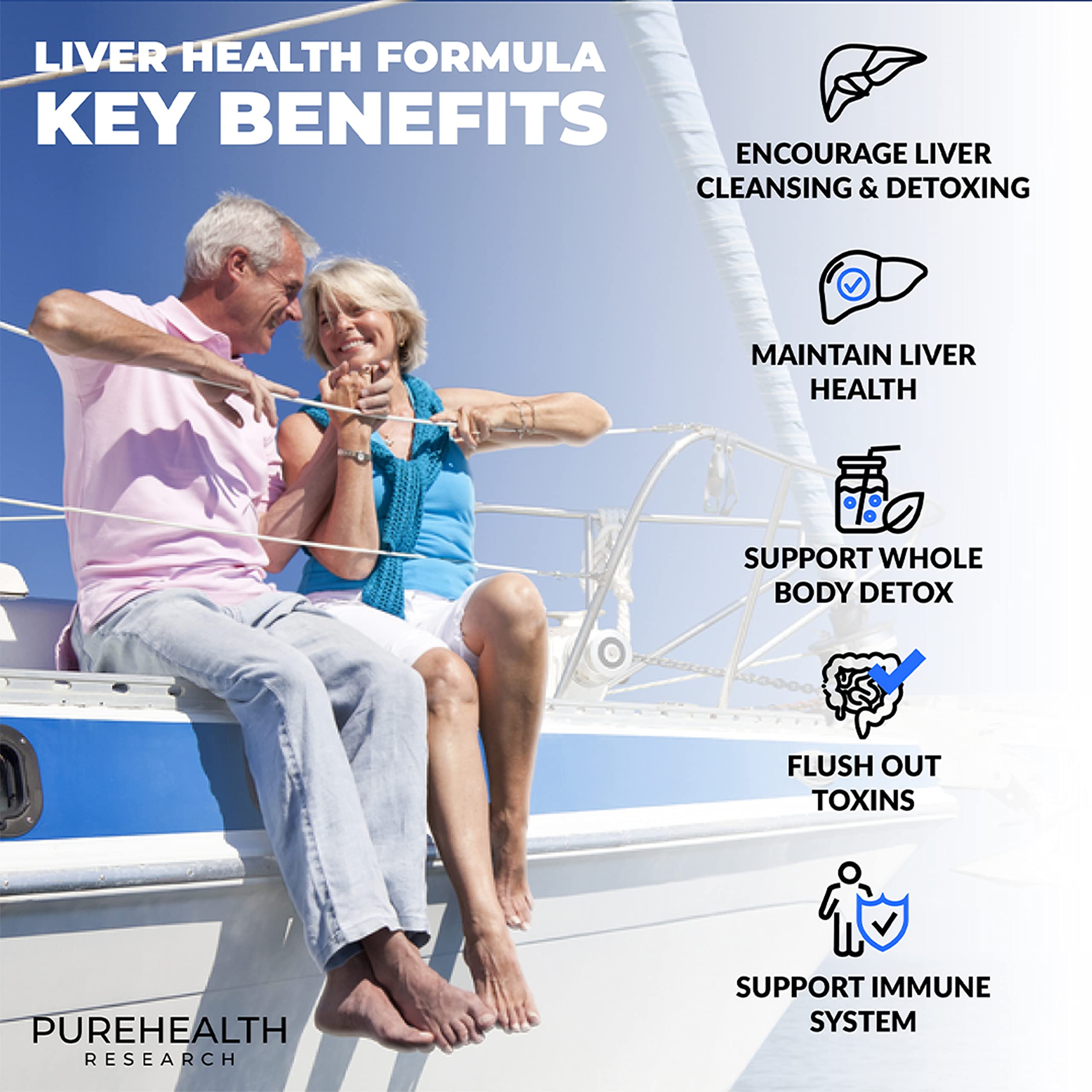 PureHealth Research - gélules Liver Health, prise facile pour une routine bien-être