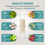 PUREHEALTH RESEARCH composition naturelle — formule à base de plantes pour le confort auditif