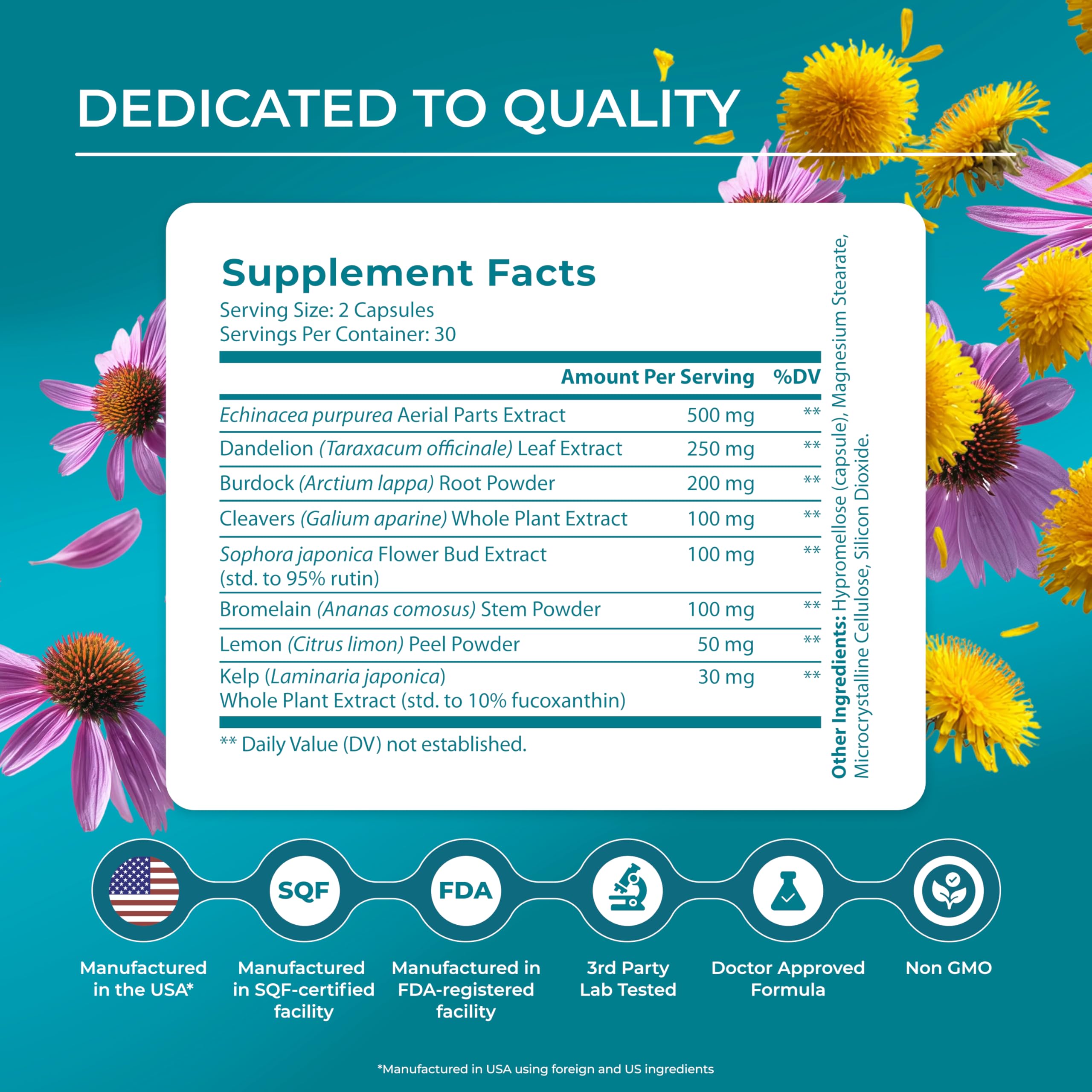 PUREHEALTH RESEARCH - extrait pissenlit, soutien naturel du drainage.