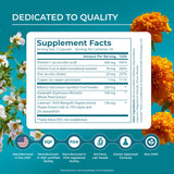 PUREHEALTH RESEARCH Formule Vision Complète – image montrant zinc et cuivre, nutriments pour la rétine.