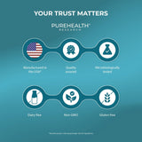 PUREHEALTH RESEARCH Matcha fabriqué aux États-Unis avec des ingrédients soigneusement sélectionnés.