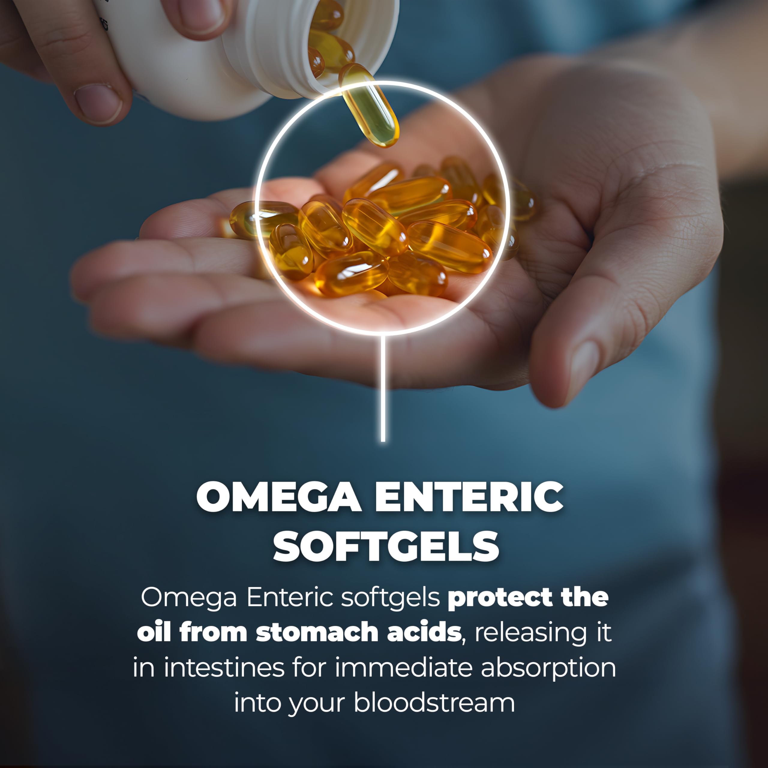 PureHealth Research Omega3 poisson sauvage: source durable et riche en oméga-3.