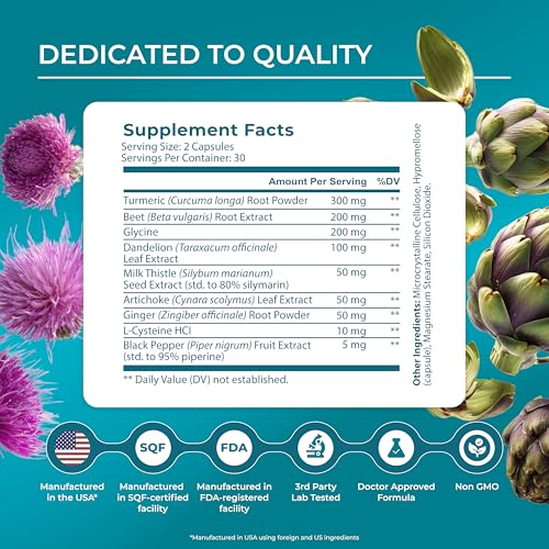 PureHealth Research – bouteille chardon-marie protégeant les cellules et la digestion.