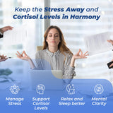Stress Release Complex de PUREHEALTH RESEARCH – ingrédients incluant Ashwagandha et L-Theanine pour soutien émotionnel.