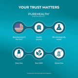Turmeric et Gingembre PureHealth Research, mélange naturel pour le confort articulaire.